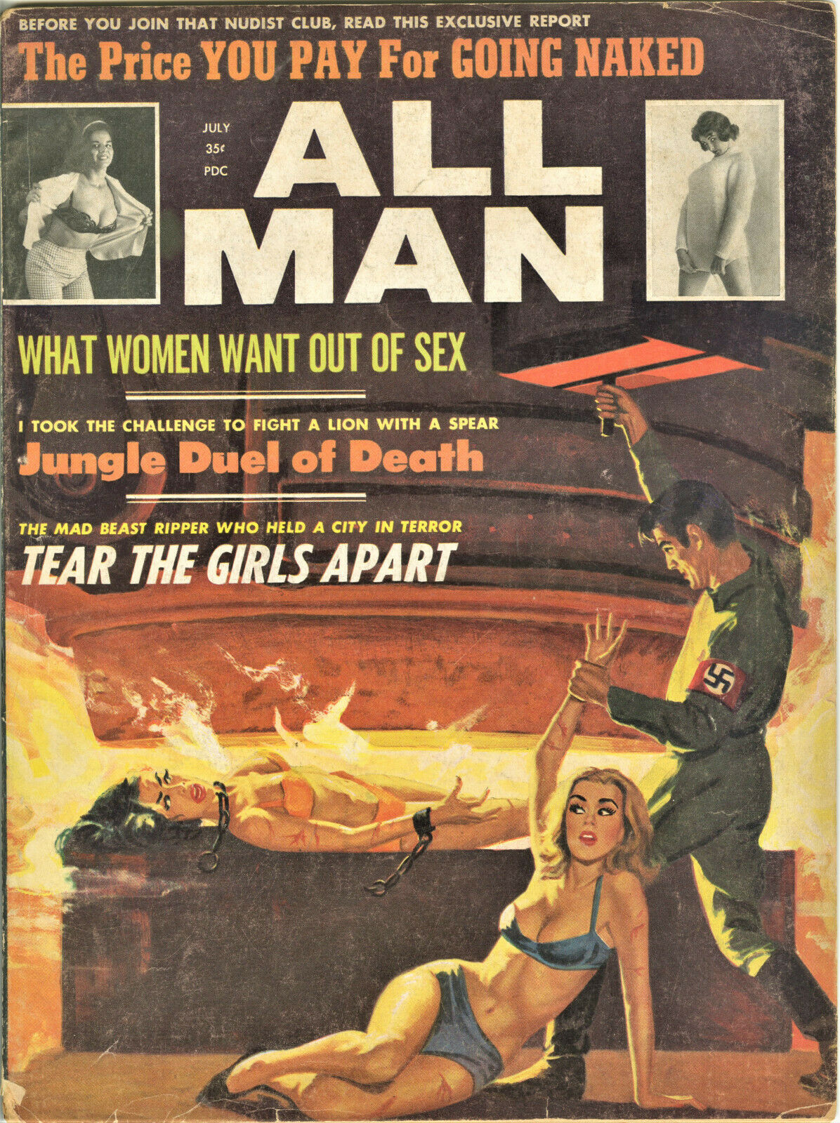 All Man Magazine July 1964