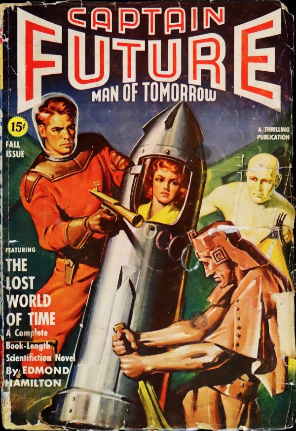 Captain Future Vol. 3, No. 2 (Fall, 1941). Cover Art by George Rozen