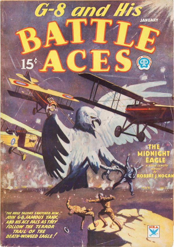 G-8 and His Battle Aces - January 1934