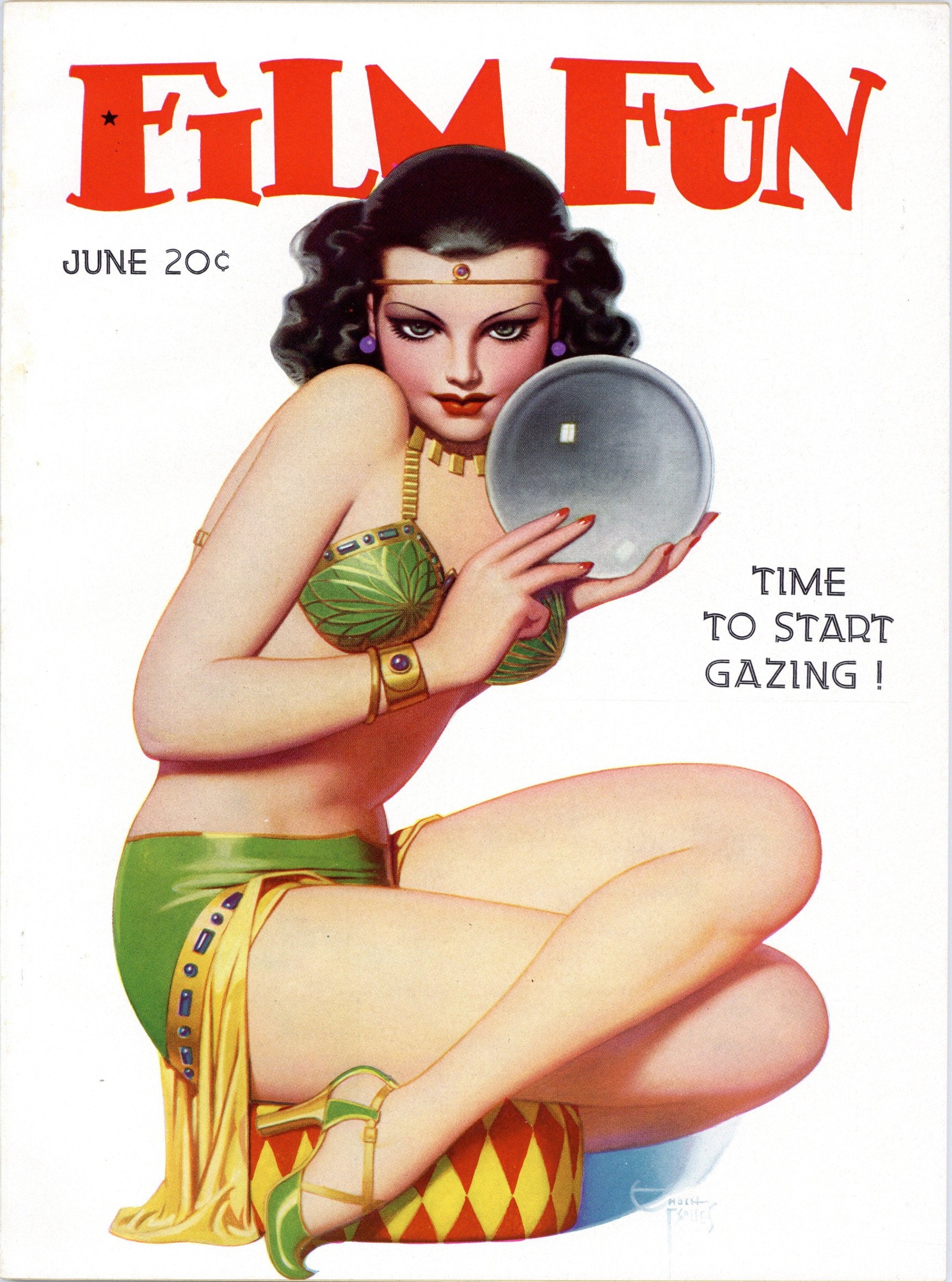 Film Fun Magazine June 1938