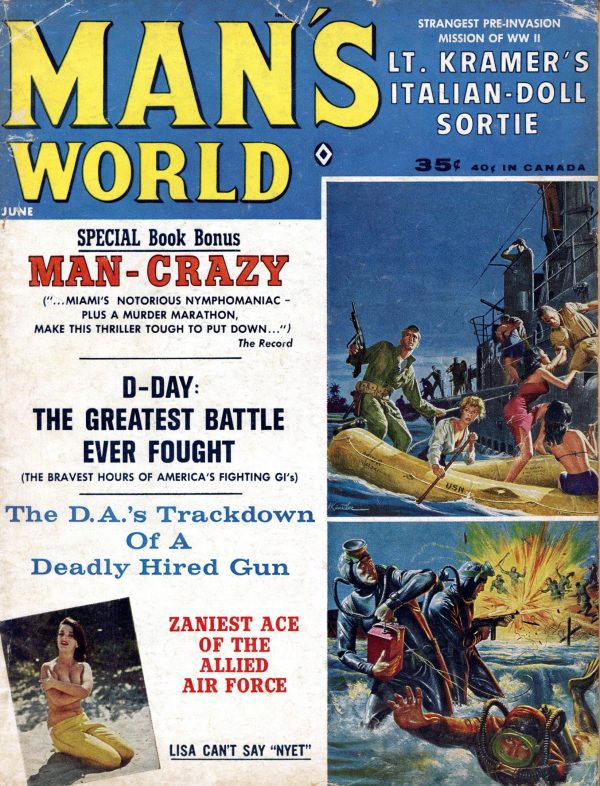 Man's World Magazine June 1963