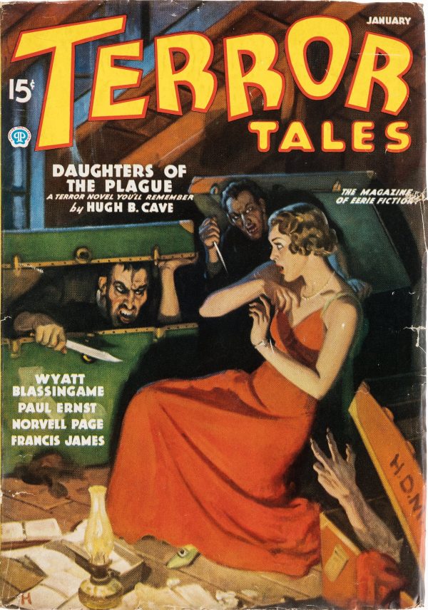 Terror Tales Magazine January 1936