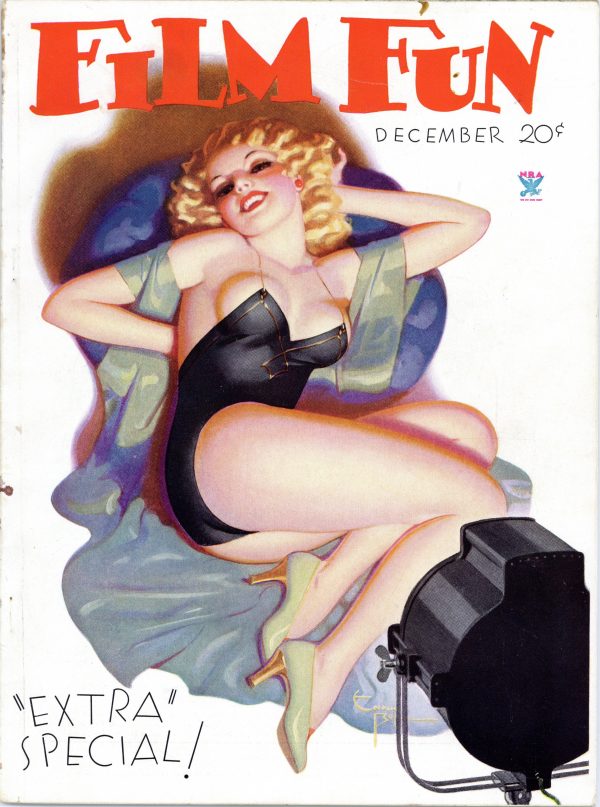 December 1933 Film Fun Magazine