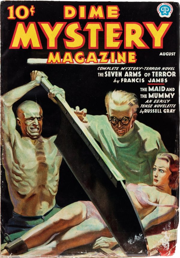 Dime Mystery Magazine - August 1937
