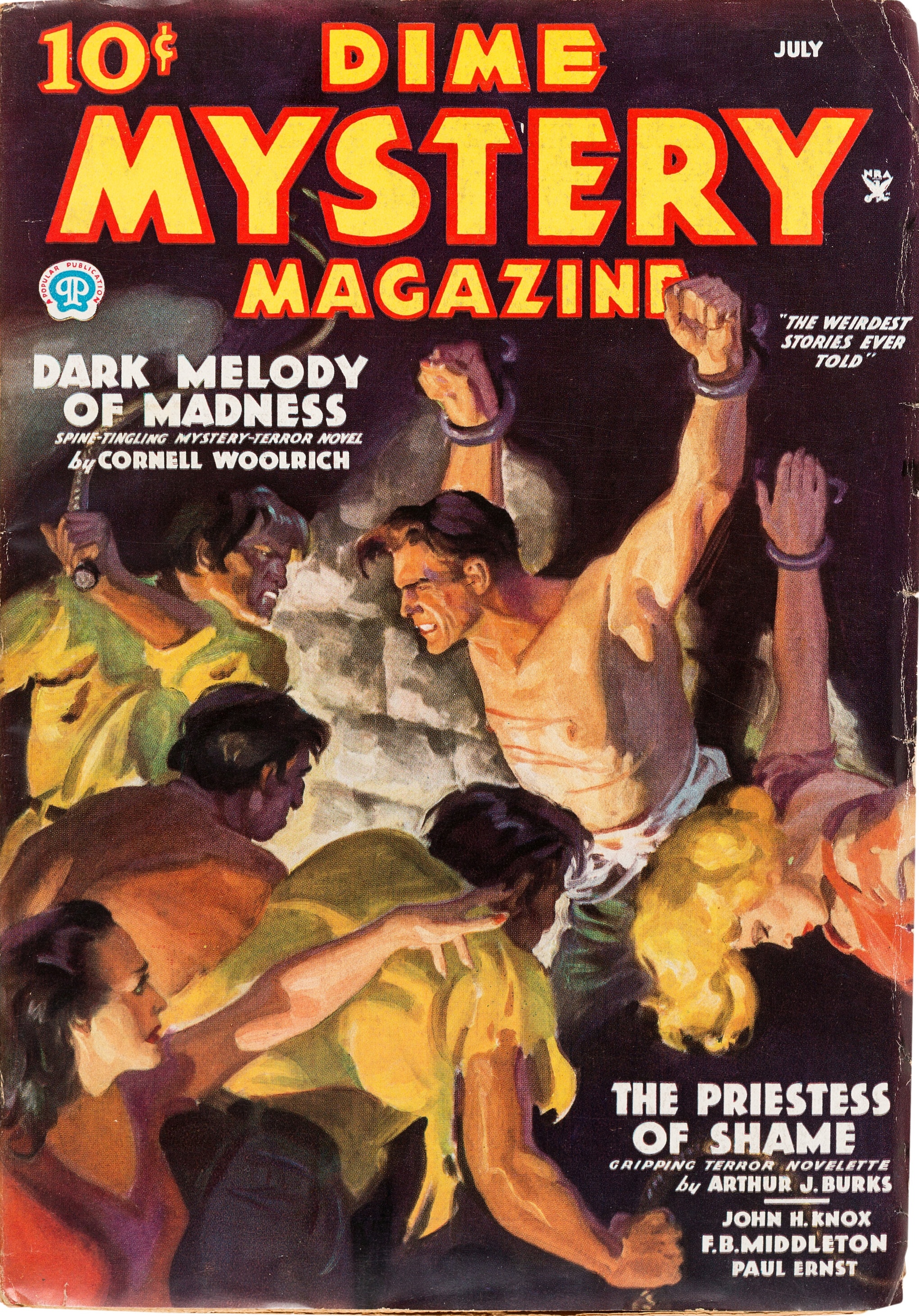 Dime Mystery Magazine - July 1935
