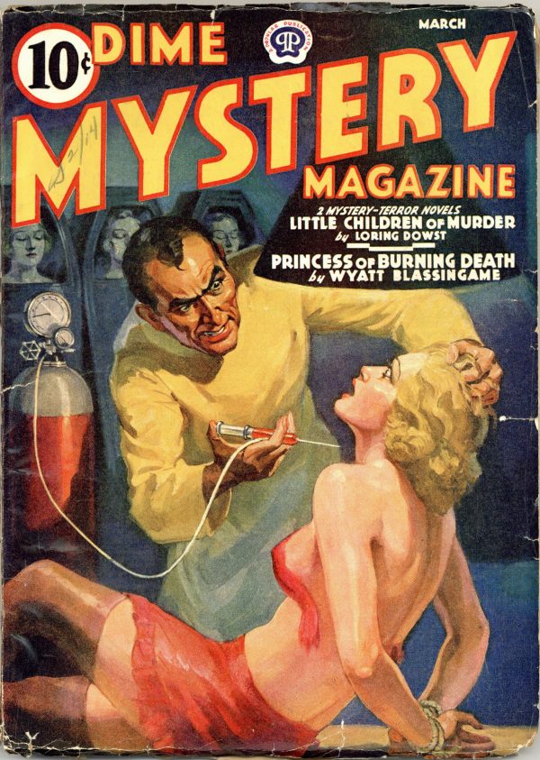 Dime Mystery Magazine March 1940