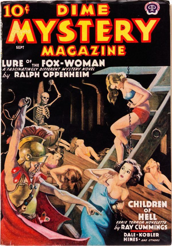 Dime Mystery Magazine - September 1938