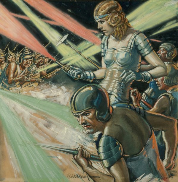 Maza of the Moon, Argosy cover, December 21, 1929