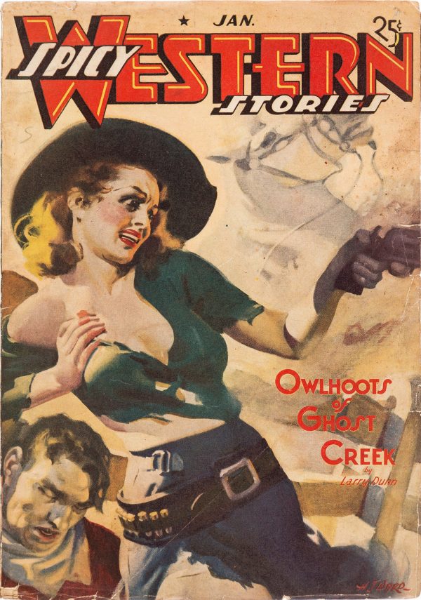 Spicy Western Stories - January 1939