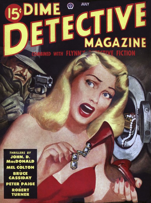 Dime Detective Magazine July 1949