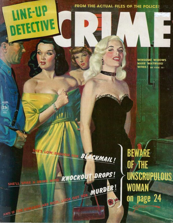 Line Up Detective August 1951