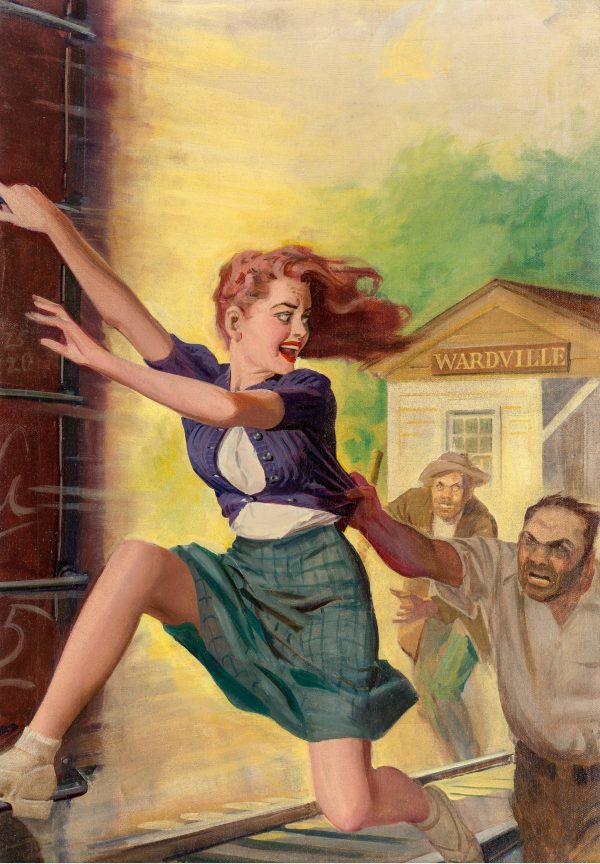 Runaway, Speed Adventure magazine cover, March 1943