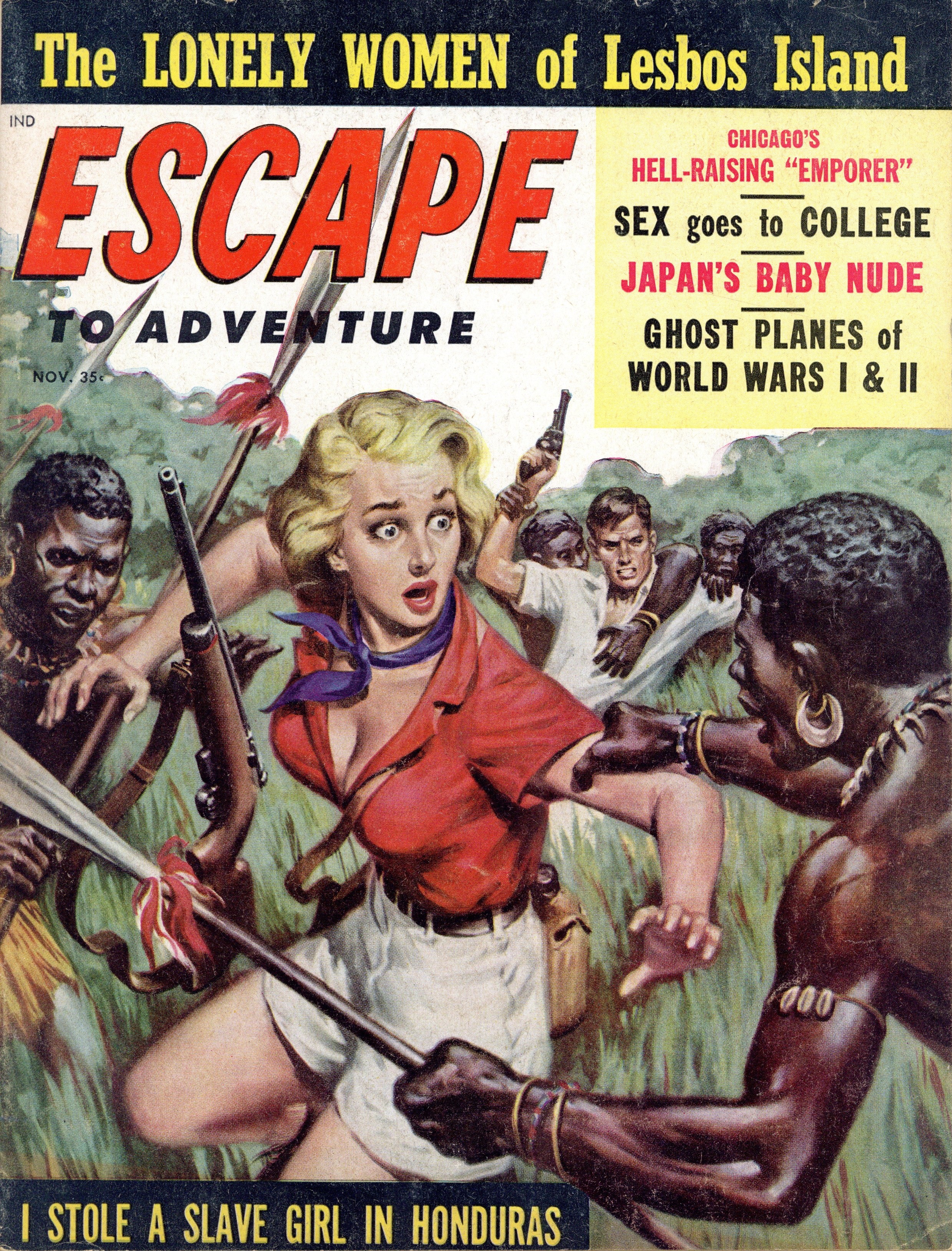 Escape to Adventure November 1958