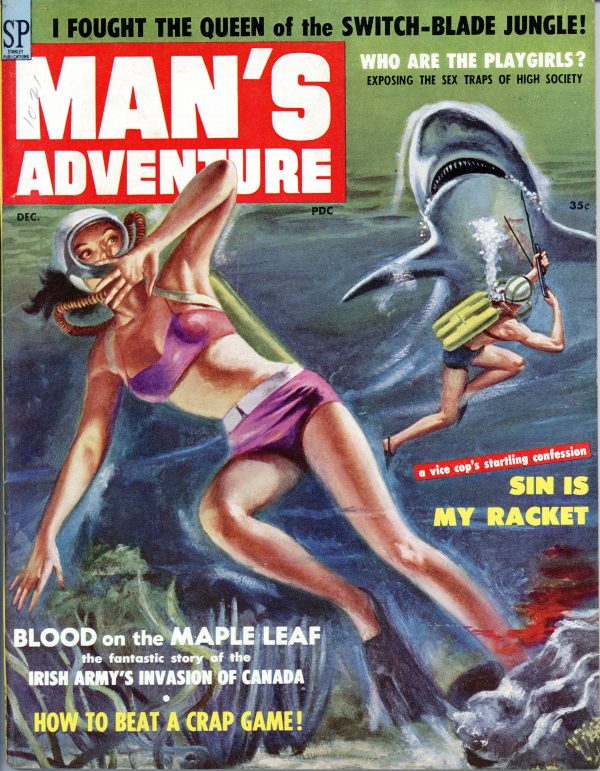 Man's Adventure Magazine December, 1958