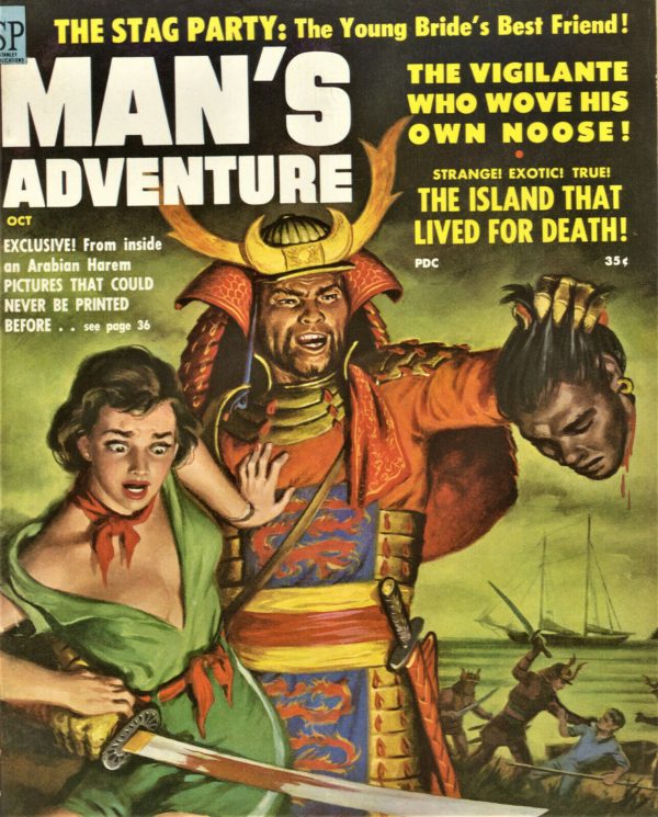 Man's Adventure Magazine October 1958