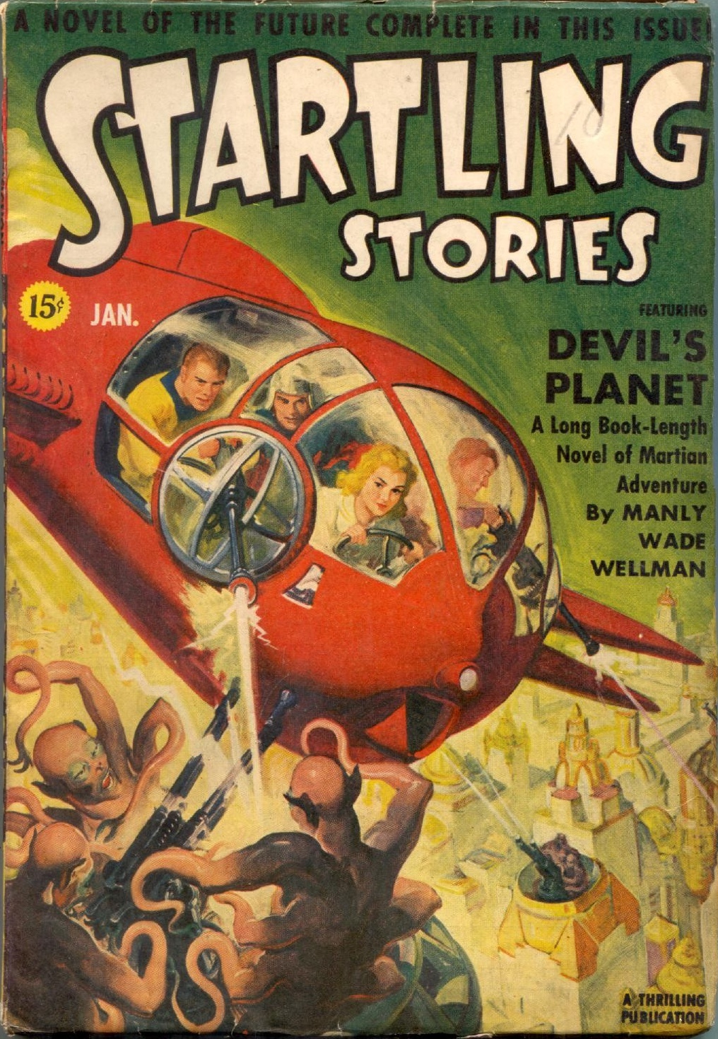 Startling Stories January 1942