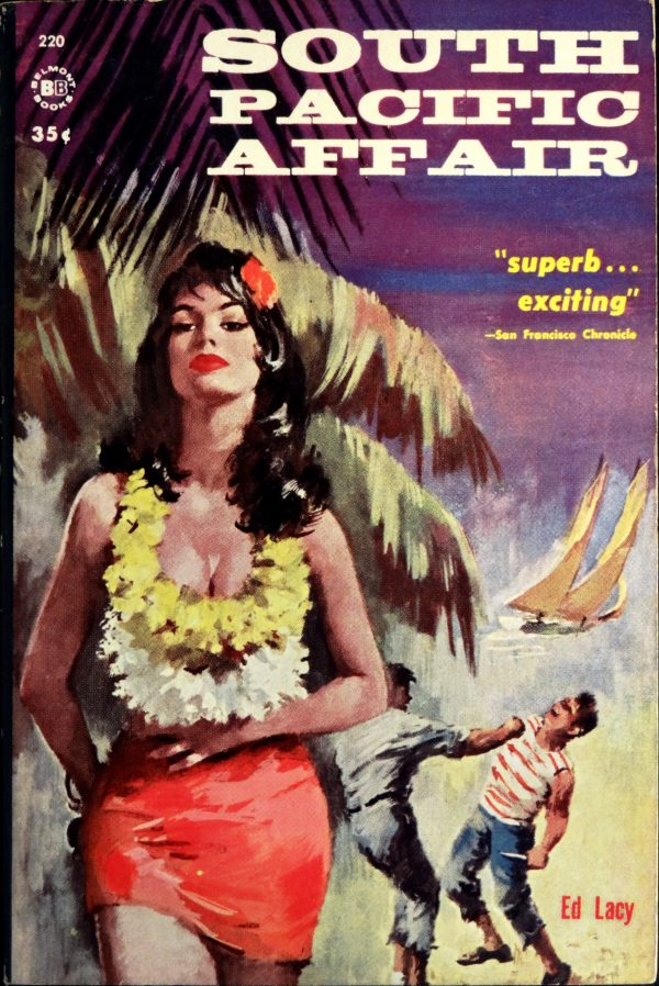Belmont 220 Paperback Original (1961).  Uncredited Cover Art