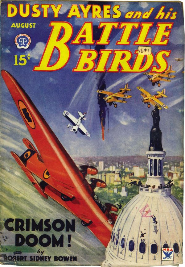 Dusty Ayres and His Battle Birds August 1934