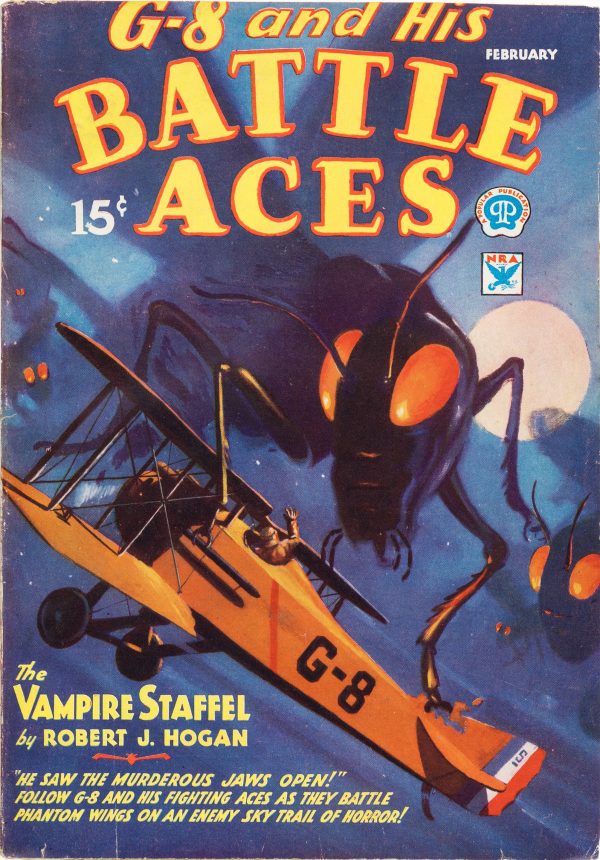 G-8 and His Battle Aces - February 1934