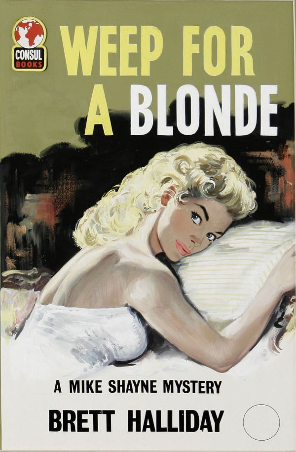 Weep For a Blonde British Paperback Cover