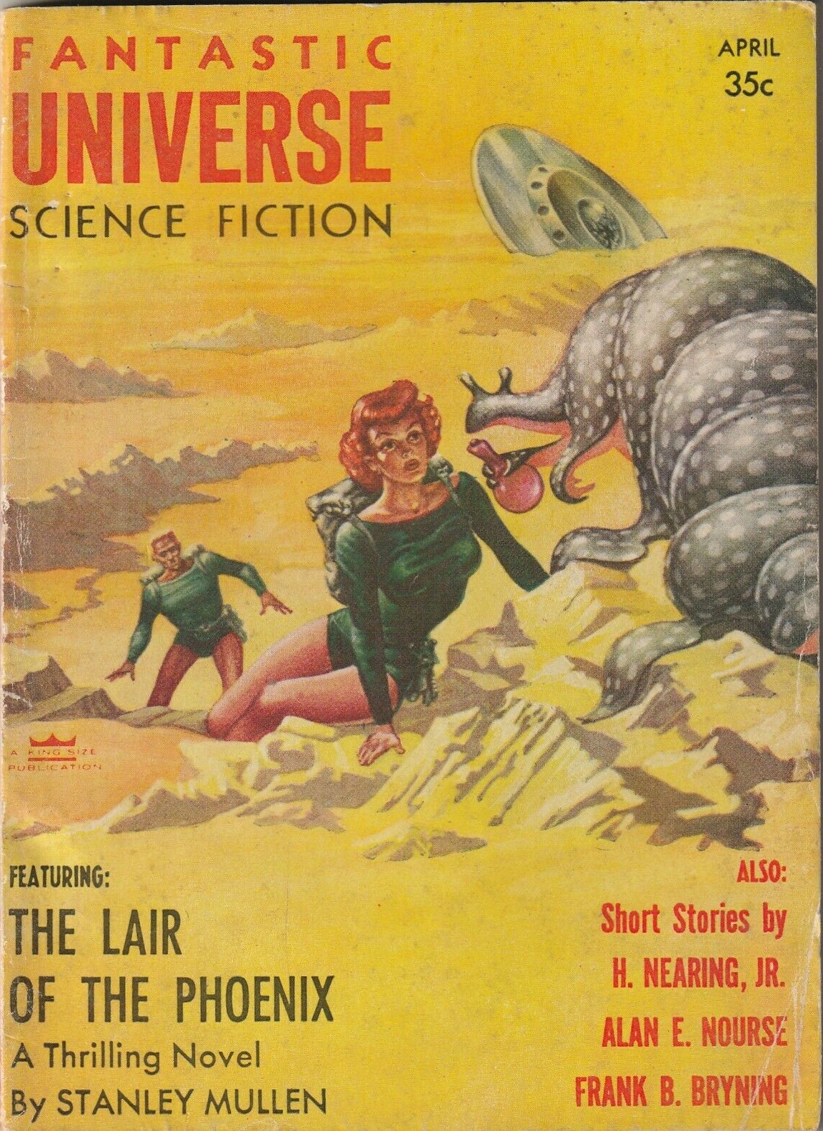 The Lair Of The Phoenix Pulp Covers 