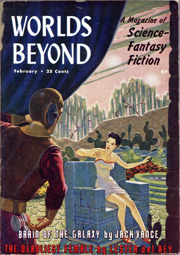 Worlds Beyond February 1951