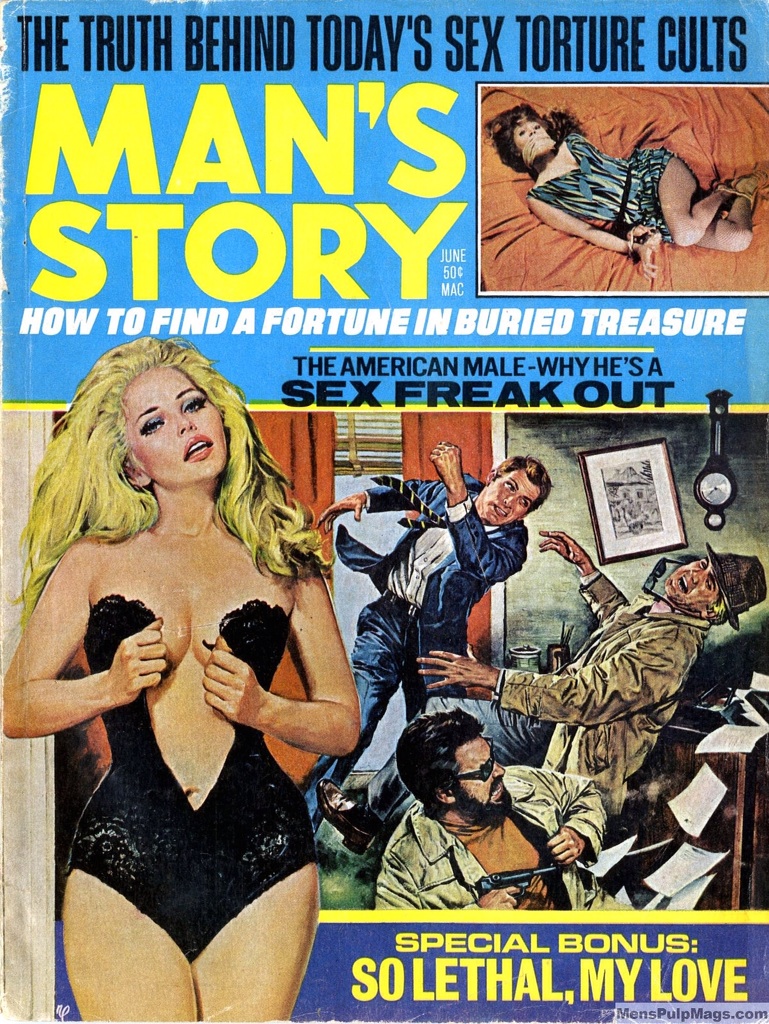 The American Male Why Hes A Sex Freak Out -- Pulp Covers pic