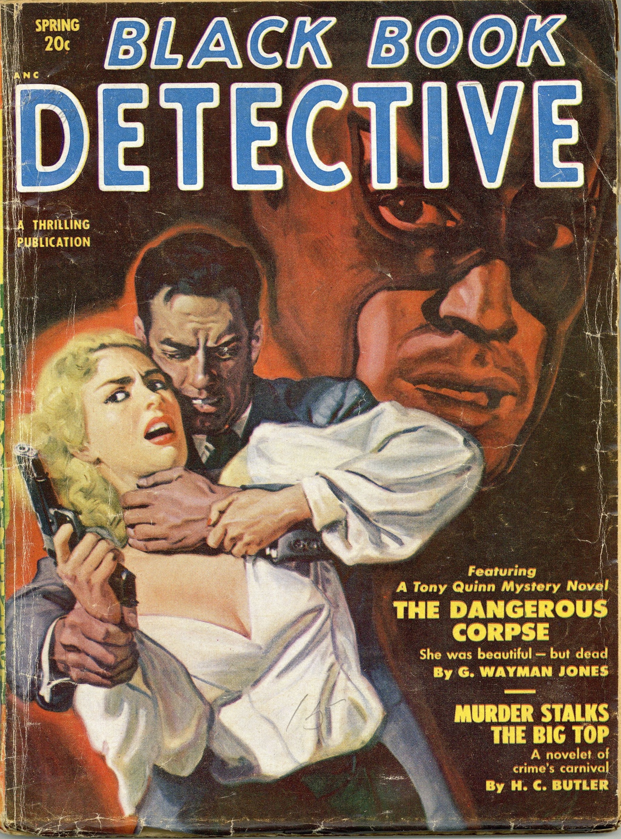 Black Book Detective Magazine Spring 1951