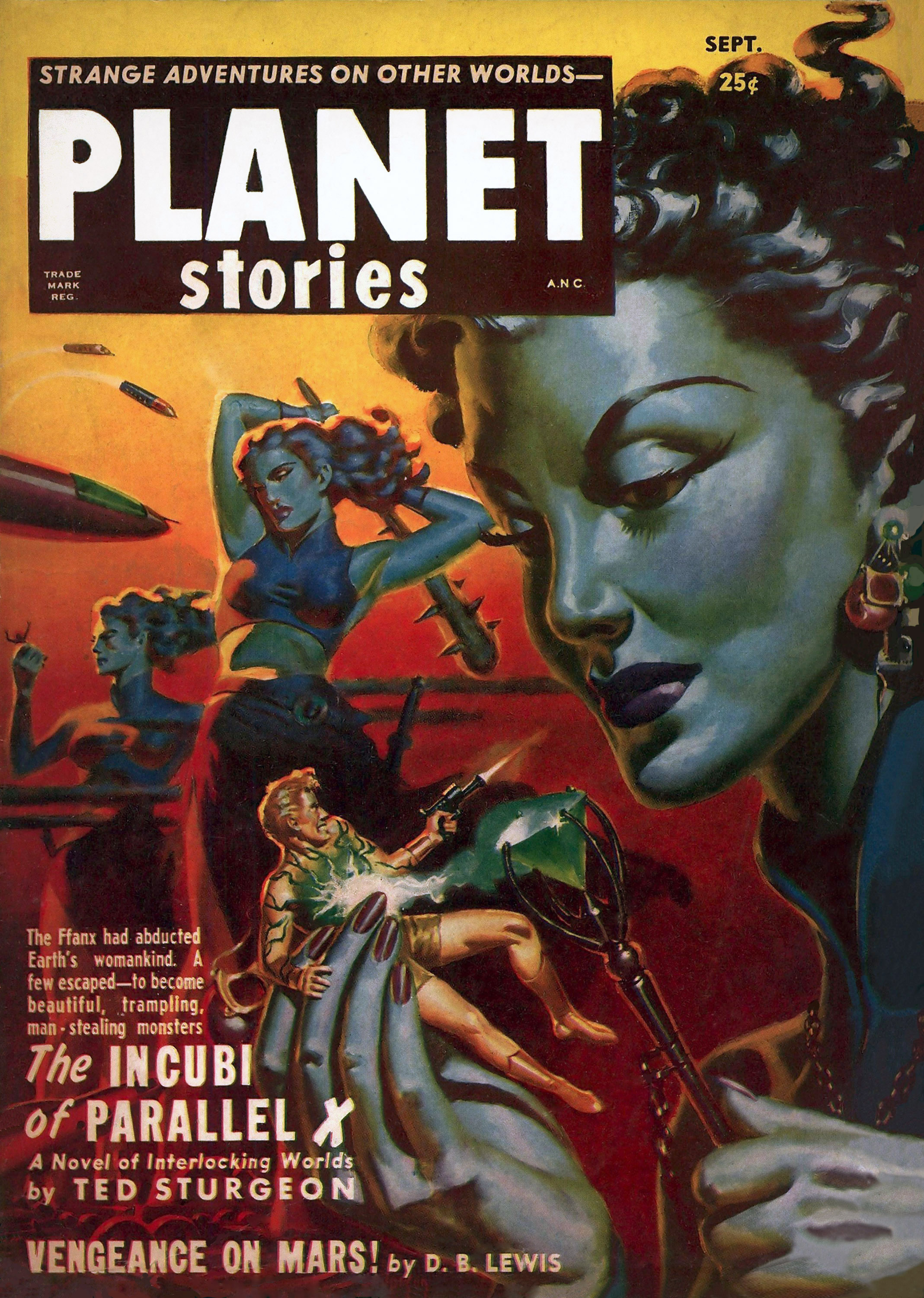 The Incubi Of Parallel X – Pulp Covers