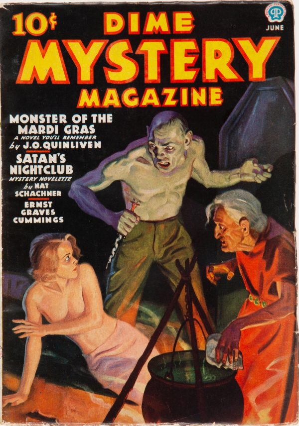 Dime Mystery Magazine - June 1936