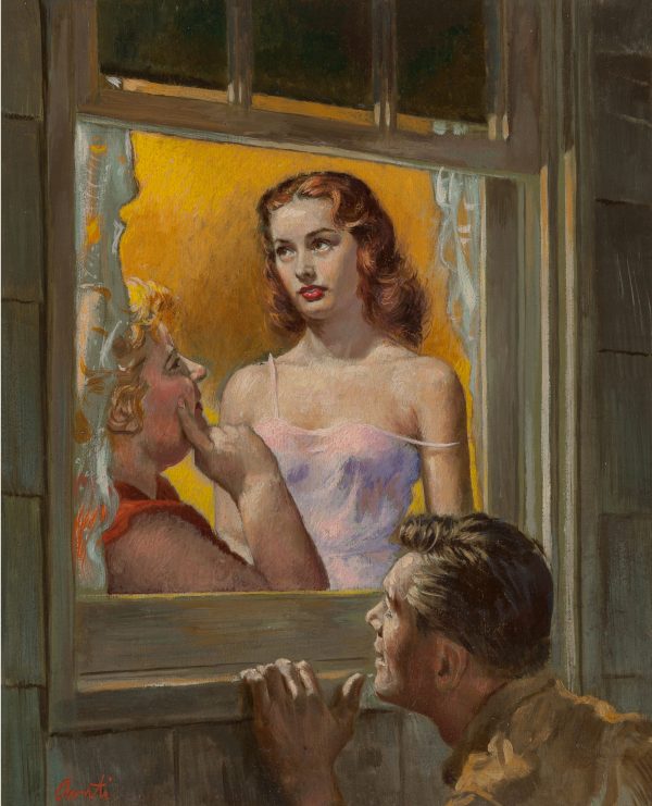 Sure Hand of God, paperback cover, 1953