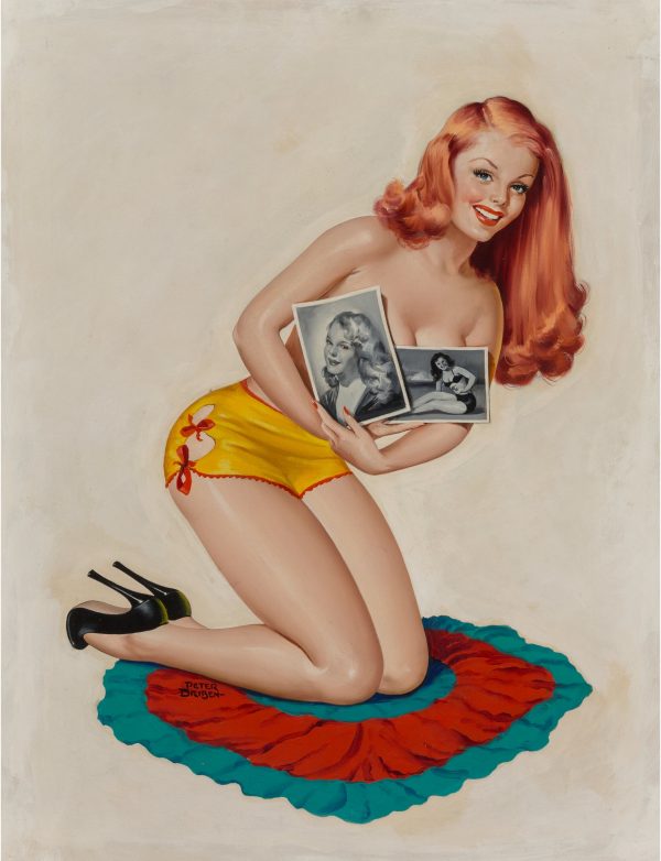 Flirt magazine cover, December 1949