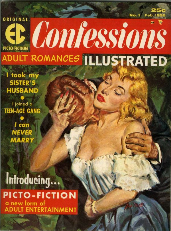 Confessions Illustrated #1 (EC, 1956)
