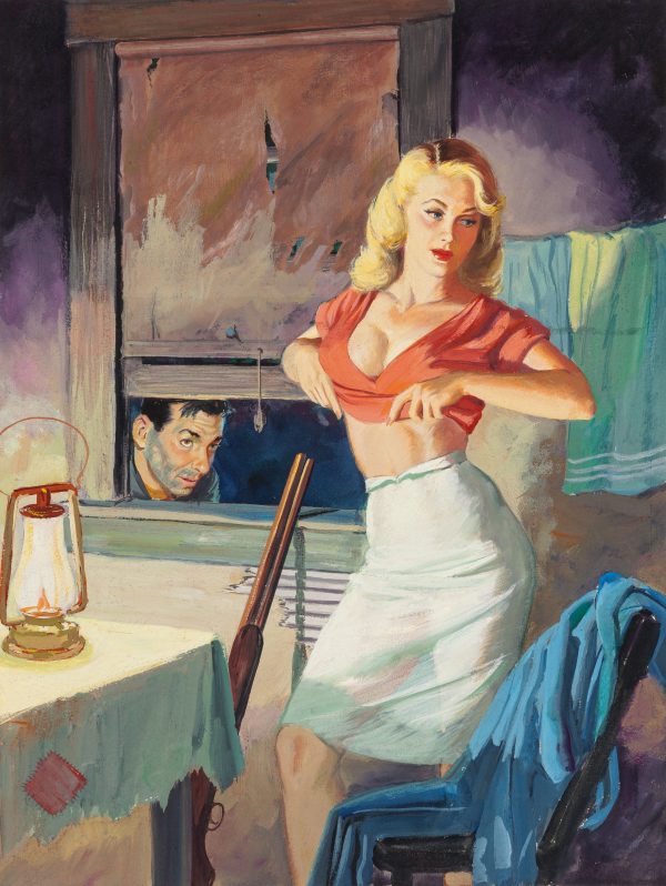 Swamp Girl, paperback cover, 1950