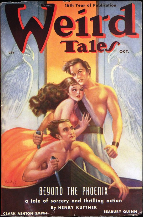 Weird Tales Vol. 32, No. 4 (Oct., 1938). Cover Art by Margaret Brundage