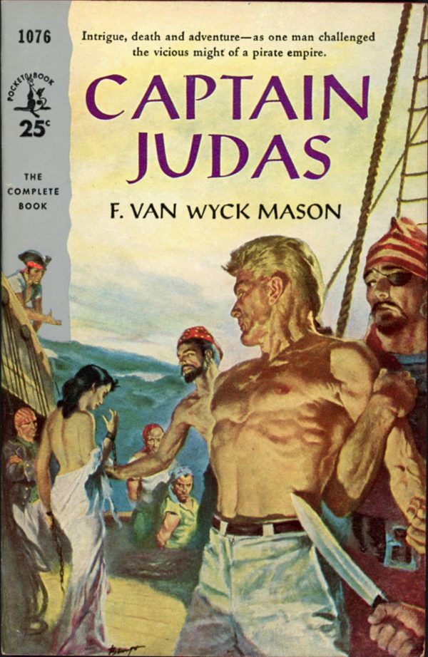 Captain Judas. Pocket Books 1076 1956