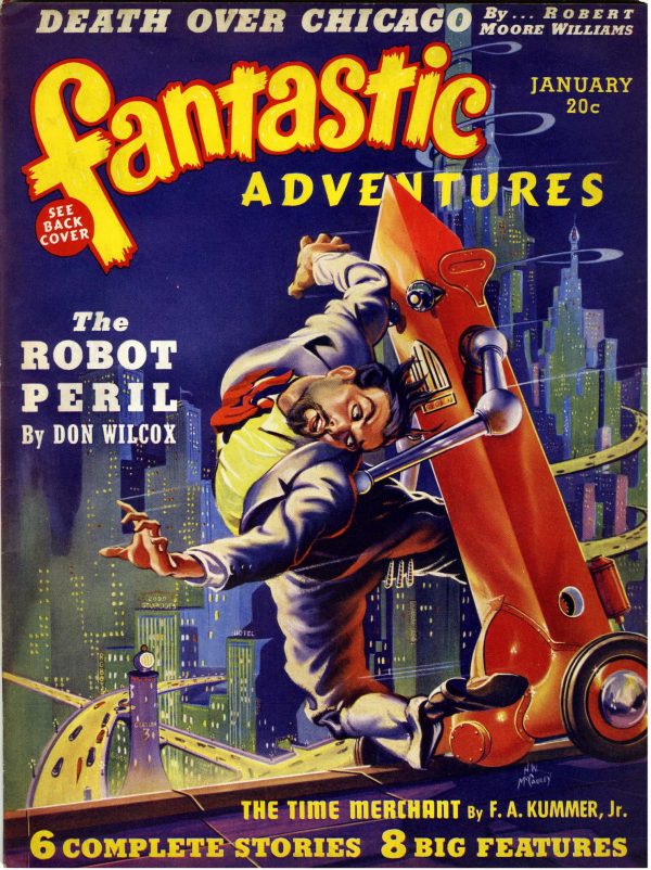 Fantastic Adventures, January 1940