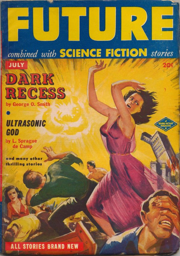 Future Combined with Science Fiction Stories, July 1951