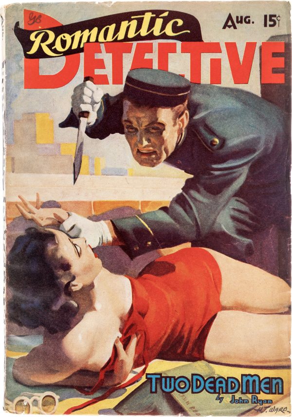 Romantic Detective Magazine - August 1938