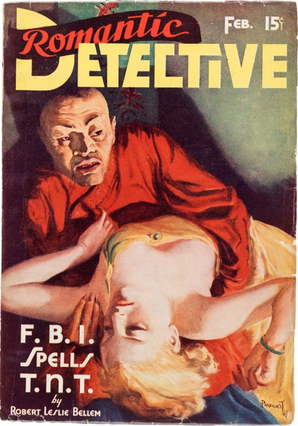 Romantic Detective Magazine - February 1938