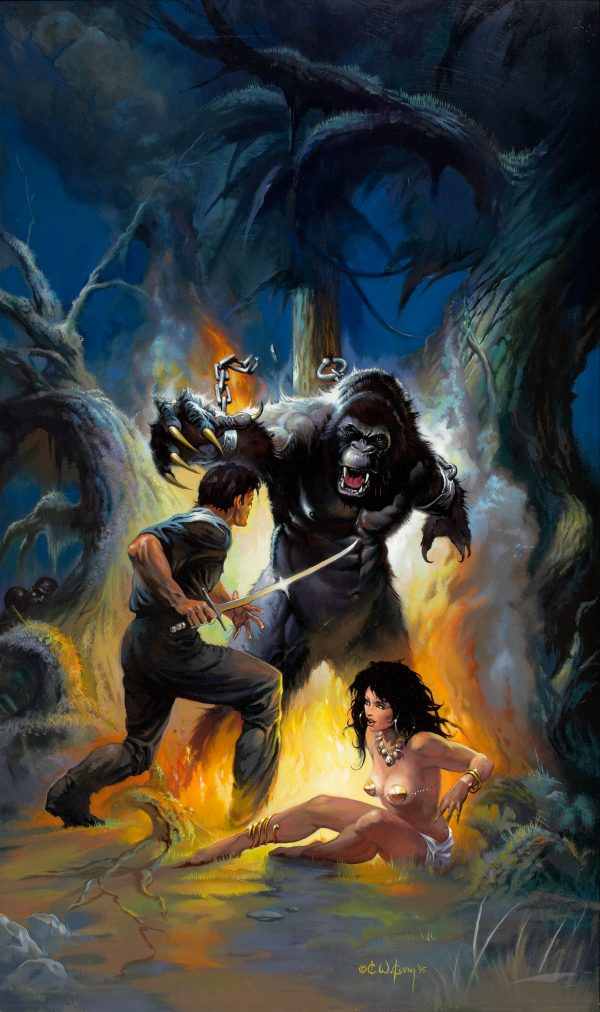 Trails in Darkness, paperback cover, 1996