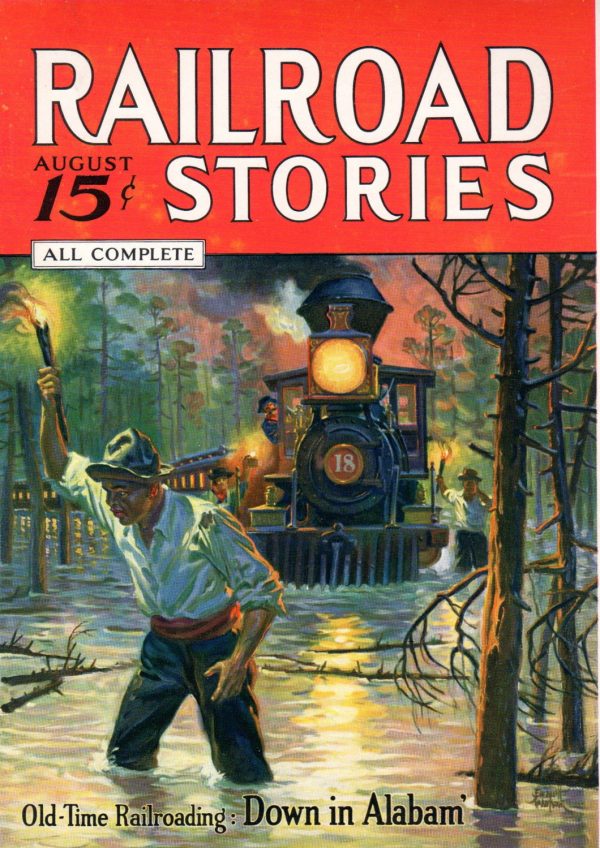 Railroad Stories August 1935