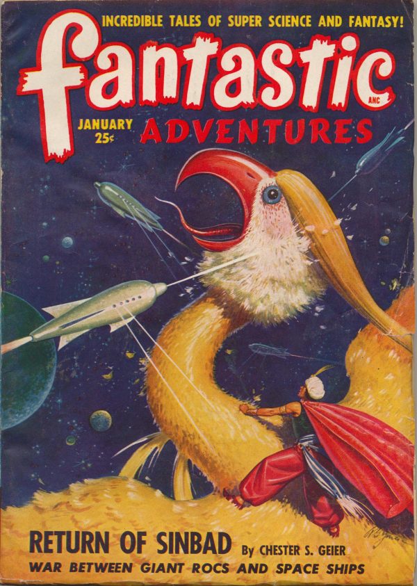 Fantastic Adventures, January 1949