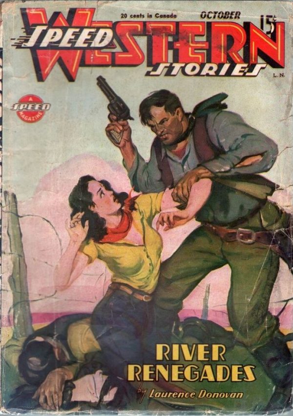 SPEED WESTERN STORIES 1945