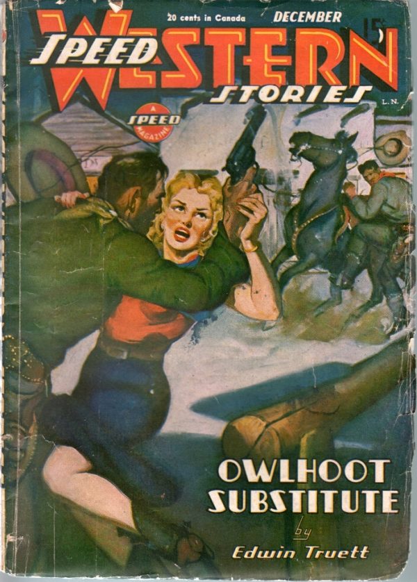 Speed Western Stories December 1945