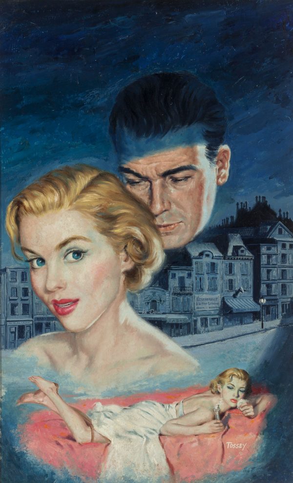 Left Bank of Desire, paperback cover, 1955