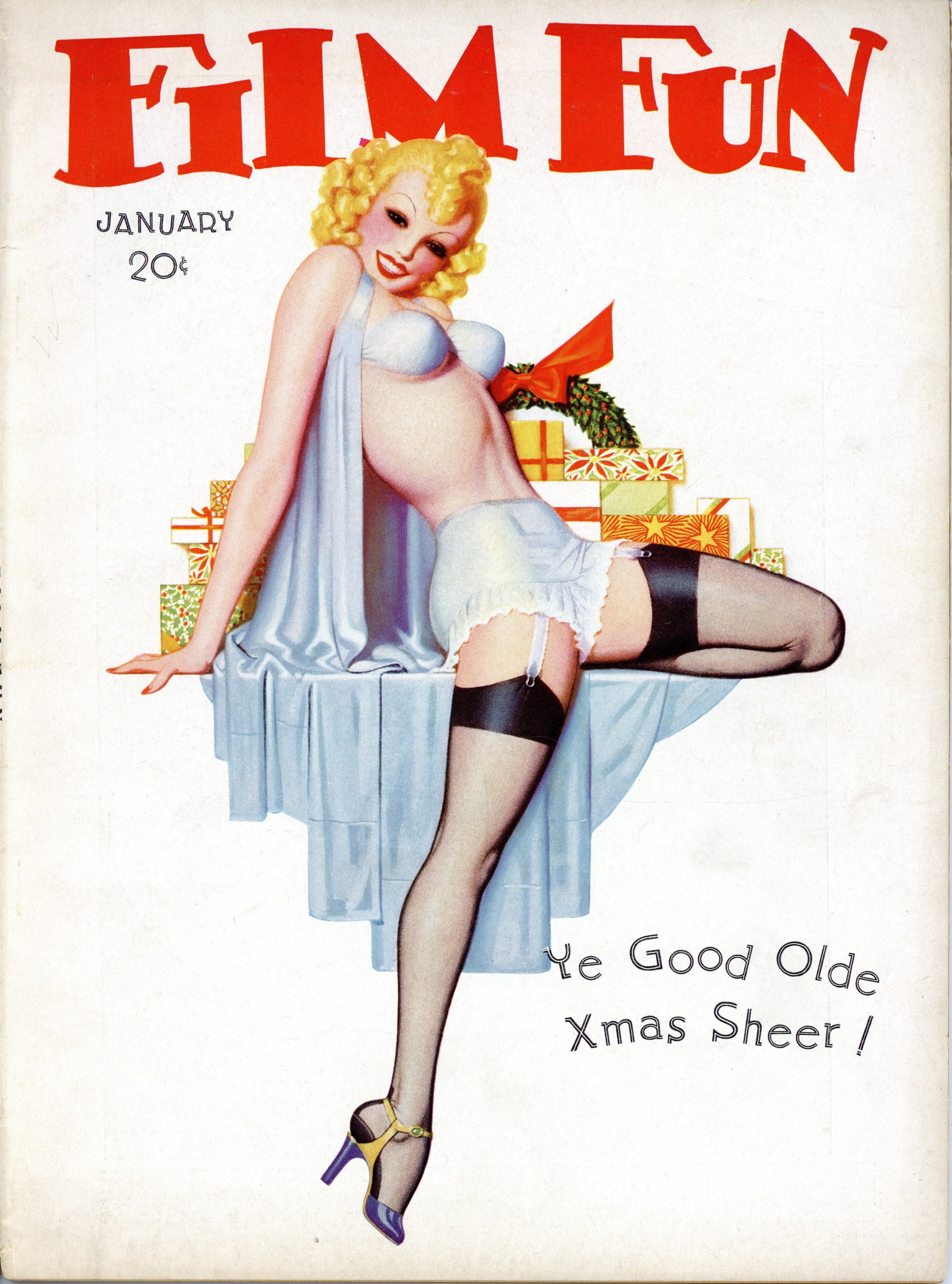 Film Fun Magazine January 1937