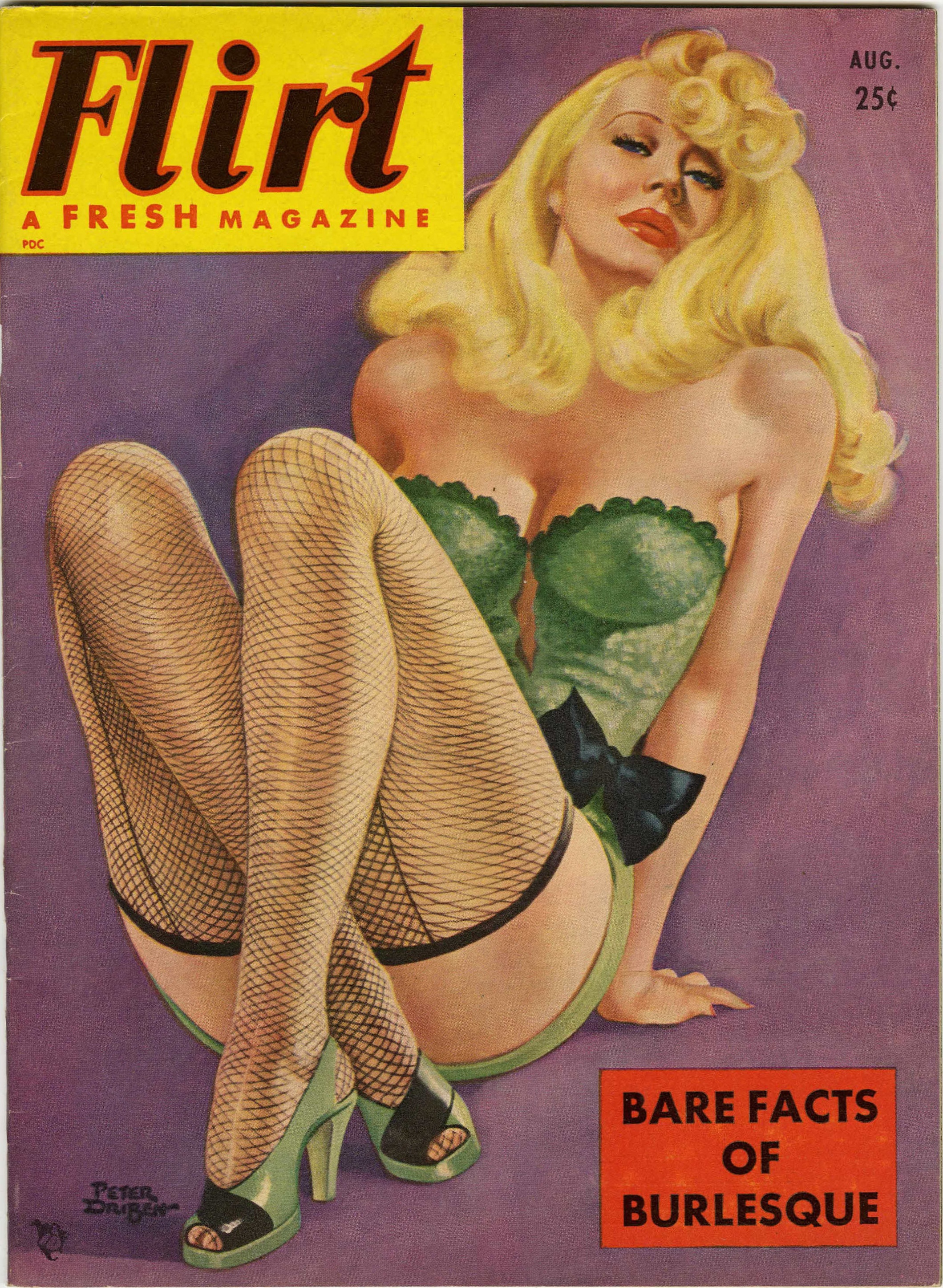 Flirt Magazine August 1951