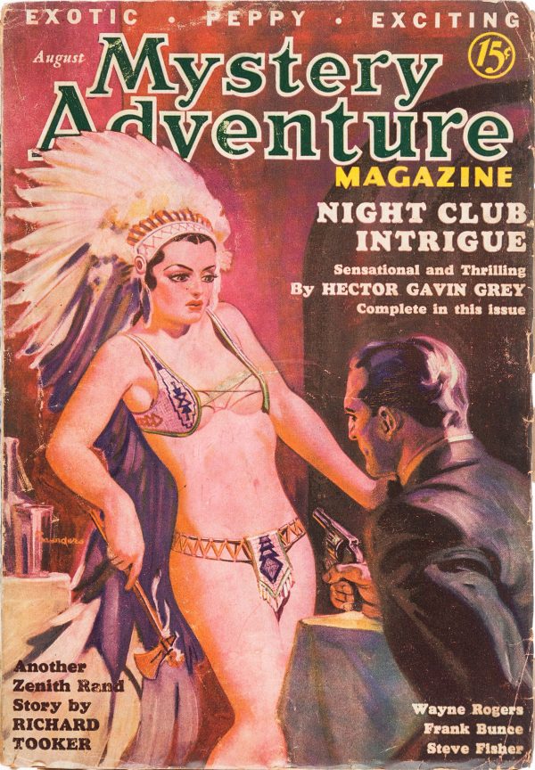 Mystery Adventures Magazine - August 1936
