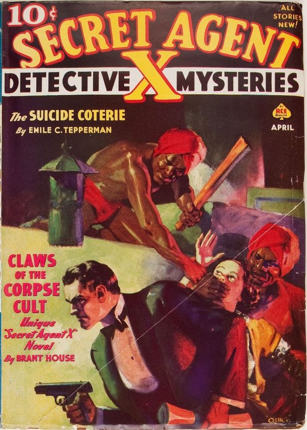 Secret Agent X - April 1938